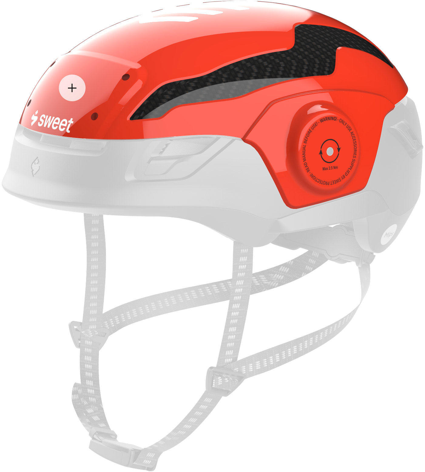 Carbon fibre top shell